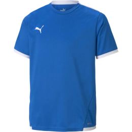 Снимка на Puma TEAM LIGA JERSEY JR Юношеска тениска за футбол, синьо, размер