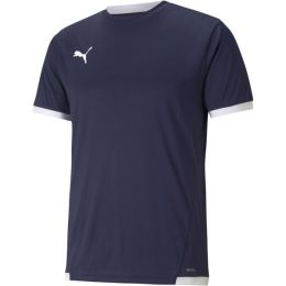 Снимка на Puma TEAM LIGA JERSEY Мъжка футболна тениска, тъмносин, размер