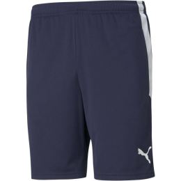 Снимка на Puma TEAM LIGA TRAINING SHORTS Мъжки къси панталони за футбол, тъмносин, размер