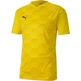 Снимка на Puma TEAMFINAL 21 GRAPHIC JERSEY Мъжка спортна тениска, жълто, размер