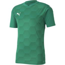 Снимка на Puma TEAMFINAL 21 GRAPHIC JERSEY Мъжка спортна тениска, зелено, размер