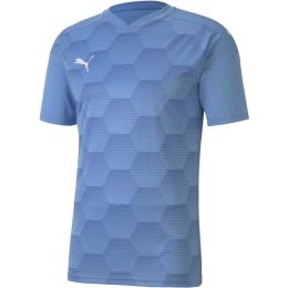 Снимка на Puma TEAMFINAL 21 GRAPHIC JERSEY Мъжка спортна тениска, синьо, размер