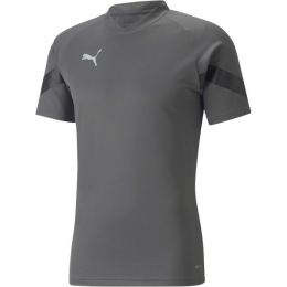 Снимка на Puma TEAMFINAL TRAINING JERSEY Мъжка спортна тениска, сиво, размер