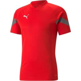 Снимка на Puma TEAMFINAL TRAINING JERSEY Мъжка спортна тениска, червено, размер