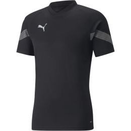 Снимка на Puma TEAMFINAL TRAINING JERSEY Мъжка спортна тениска, черно, размер