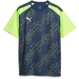 Снимка на Puma TEAMLIGA GRAPHIC JERSEY Мъжка футболна тениска, тъмносин, размер