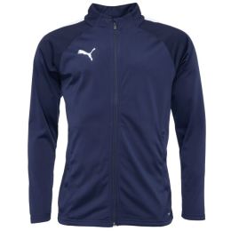 Снимка на Puma TEAMLIGA TRAINING JACKET Мъжко футболно яке, тъмносин, размер