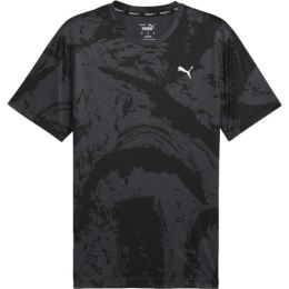 Снимка на Puma TRAIN ALL DAY AOP TEE Мъжка спортна тениска, черно, размер