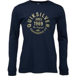 Снимка на Quiksilver CIRCLED SCRIPT FRONT Мъжка тениска, синьо, размер