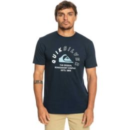 Снимка на Quiksilver MIXED SIGNALS SS Мъжка тениска, тъмносин, размер