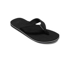 Снимка на Quiksilver MOLOKAI LAYBACK TEXTURED Мъжки джапанки, черно, размер 44