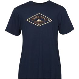 Снимка на Quiksilver QS DIAMOND LOGO SS Мъжка памучна тениска, тъмносин, размер