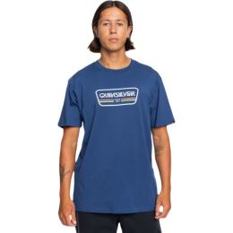 Снимка на Quiksilver RANGE LIFE FRONT SS Мъжка тениска, синьо, размер