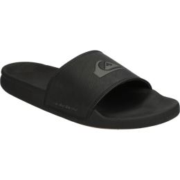 Снимка на Quiksilver RIVI NUBUCK SLIDE Мъжки кожени чехли, черно, размер 39