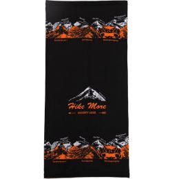 Снимка на R-JET ПЛАНИНСКИ ШАЛ Мъжки спортен шал, черно, размер