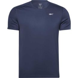 Снимка на Reebok SS TECH TEE Мъжка спортна тениска, тъмносин, размер