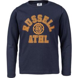 Снимка на Russell Athletic L/S CREWNECK TEE SHIRT Детска тениска, тъмносин, размер