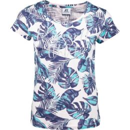 Снимка на Russell Athletic TROPICAL WOMEN T-SHIRT Дамска тениска, синьо, размер