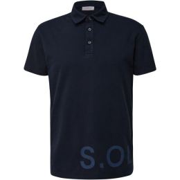 Снимка на s.Oliver RL POLO SHIRT Мъжка тениска с яка, тъмносин, размер