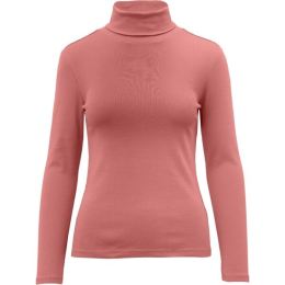 Снимка на s.Oliver RL T-SHIRT LONG SLEEVE POLO NECK NOOS Тениска с дълъг ръкав, розово, размер