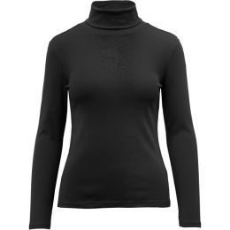 Снимка на s.Oliver RL T-SHIRT LONG SLEEVE POLO NECK NOOS Тениска с дълъг ръкав, черно, размер