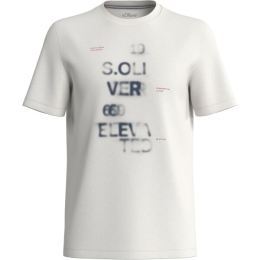 Снимка на s.Oliver RL T-SHIRT Мъжка тениска, бяло, размер