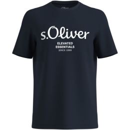 Снимка на s.Oliver RLBS T-SHIRT SS NOOS Мъжка тениска, тъмносин, размер