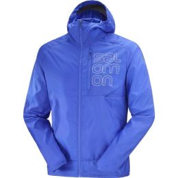 Снимка на Salomon BONATTI CROSS FZ HOODIE M Мъжко ветроустойчивo яке, синьо, размер