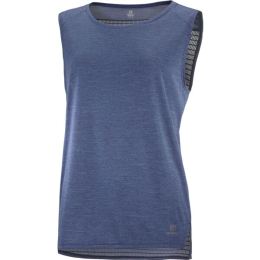 Снимка на Salomon OUTLINE SUMMER TANK W Дамски потник, тъмносин, размер