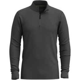 Снимка на Smartwool CLASSIC A-S MERINO BL 1/4 ZIP Мъжка функционална тениска, тъмносиво, размер