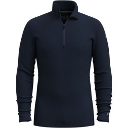 Снимка на Smartwool CLASSIC THERMAL MERINO BL 1/4 ZIP Мъжка термо тениска, тъмносин, размер