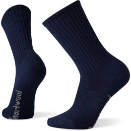 Снимка на Smartwool HIKE CE LIGHT CUSHION SOLID CREW Мъжки чорапи, тъмносин, размер