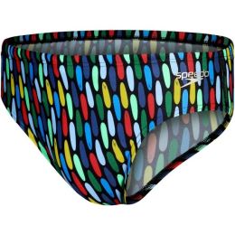 Снимка на Speedo ALLOVER DIGITAL BRIEF 8 CM Мъжки бански, микс, размер