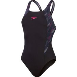 Снимка на Speedo HYPER BOOM SPLICE MUSCLEBACK Дамски спортен цял бански костюм, черно, размер