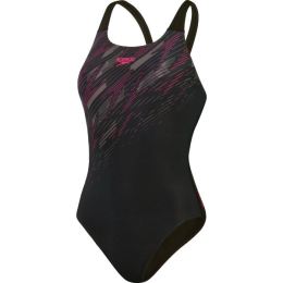 Снимка на Speedo HYPERBOOM PLACEMENT MUSCLEBACK Дамски спортен цял бански костюм, черно, размер