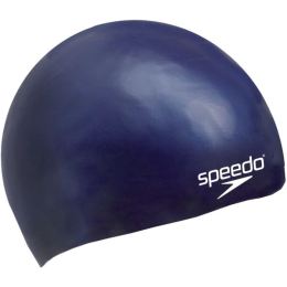 Снимка на Speedo MOULDED SILC CAP JU Юношеска шапка за плуване, тъмносин, размер