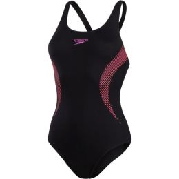 Снимка на Speedo PLACEMENT MUSCLEBACK Дамски спортен бански, черно, размер