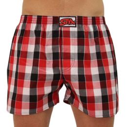 Снимка на Styx MEN'S BOXERS SHORTS CLASSIC RUBBER Мъжки боксерки, червено, размер