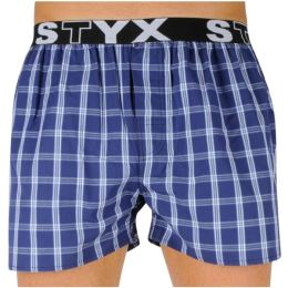 Снимка на Styx MEN'S BOXERS SHORTS SPORTS RUBBER Мъжки боксерки, синьо, размер