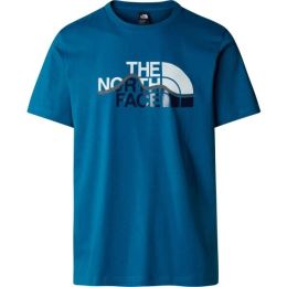 Снимка на The North Face MOUNTAIN Мъжка тениска, синьо, размер