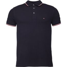 Снимка на Tommy Hilfiger 1985 RWB TIPPED SLIM POLO Мъжка тениска, тъмносин, размер