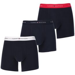 Снимка на Tommy Hilfiger 3P BOXER BRIEF WB Мъжки боксерки, тъмносин, размер