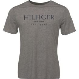 Снимка на Tommy Hilfiger BIG HILFIGER TEE Мъжка тениска, тъмносиво, размер