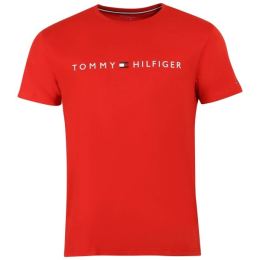 Снимка на Tommy Hilfiger CN SS TEE LOGO Мъжка тениска, червено, размер