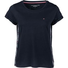 Снимка на Tommy Hilfiger CN TEE SS Дамска тениска, тъмносин, размер