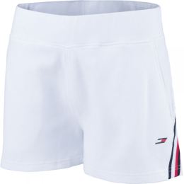 Снимка на Tommy Hilfiger DOUBLE PIQUE REGULAR SHORT Дамски спортни шорти, бяло, размер