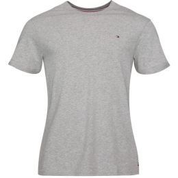 Снимка на Tommy Hilfiger ESSENTIALS SS TEE Мъжка тениска, сиво, размер