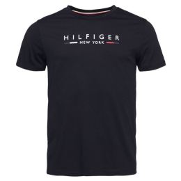 Снимка на Tommy Hilfiger HILFIGER NEW YORK TEE Мъжка тениска, тъмносин, размер