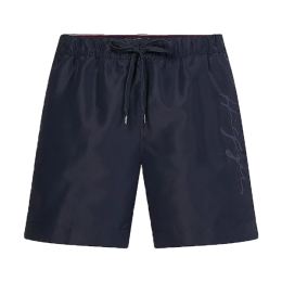 Снимка на Tommy Hilfiger LOGO-S-MEDIUM DRAWSTRING Мъжки шорти за плуване, тъмносин, размер