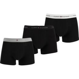 Снимка на Tommy Hilfiger SIGNATURE CTN ESS-3P WB TRUNK Мъжки боксерки, черно, размер